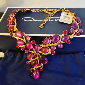 Oscar de la Renta Statement Necklace